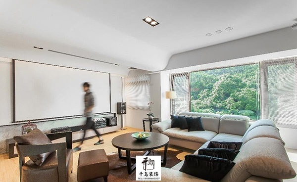 造型妝點，化解梁柱壓迫