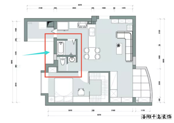 三分離衛(wèi)生間設計需要注意的地方